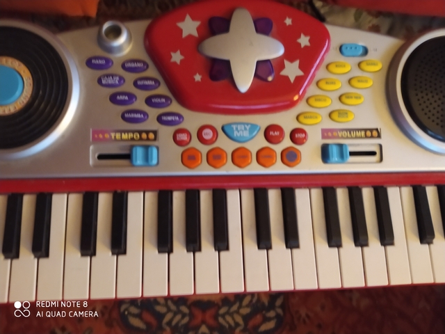 piano infantil juguettos