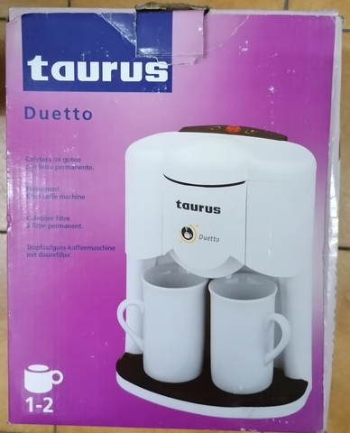 Evacuación casado prima Milanuncios - Cafetera Taurus Duetto