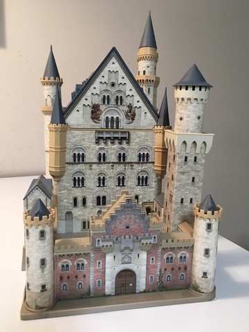 puzzle 3d castillo