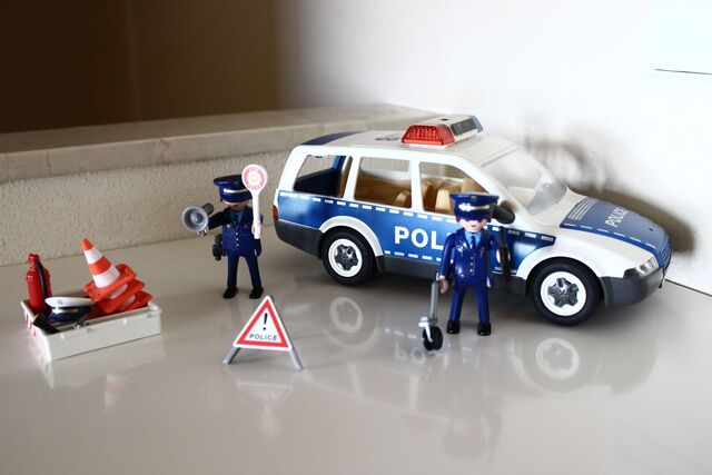 coche policia playmobil 6920