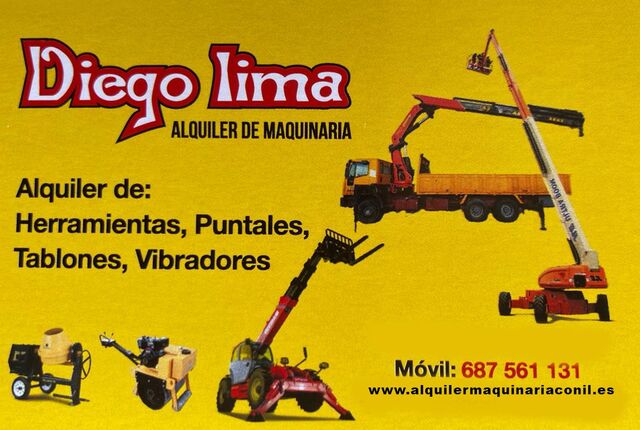Alquiler de Maquinarias y Herramientas Diego Lima Alquiler de Maquinarias y Herramientas Diego Lima
