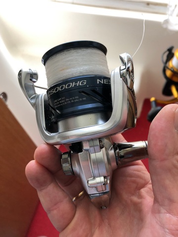 carrete shimano 5000 segunda mano