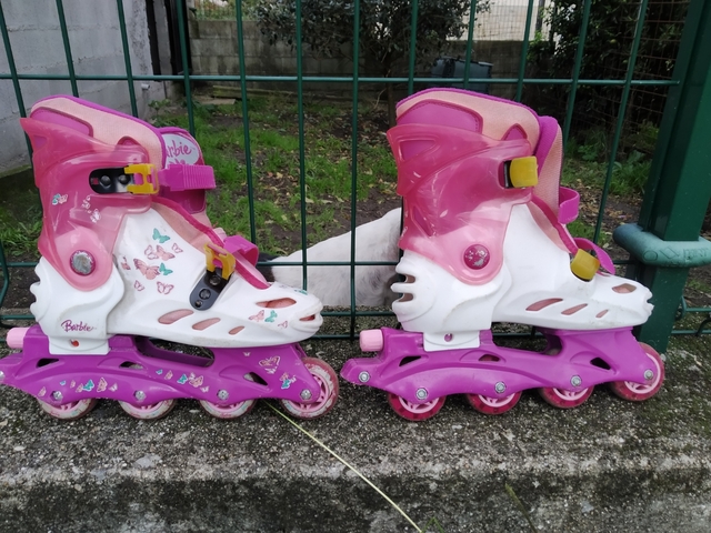 patines barbie 4 ruedas