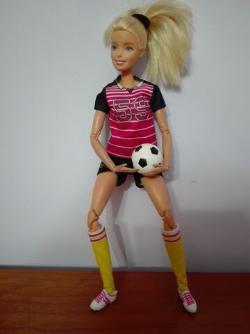 barbie futbolista