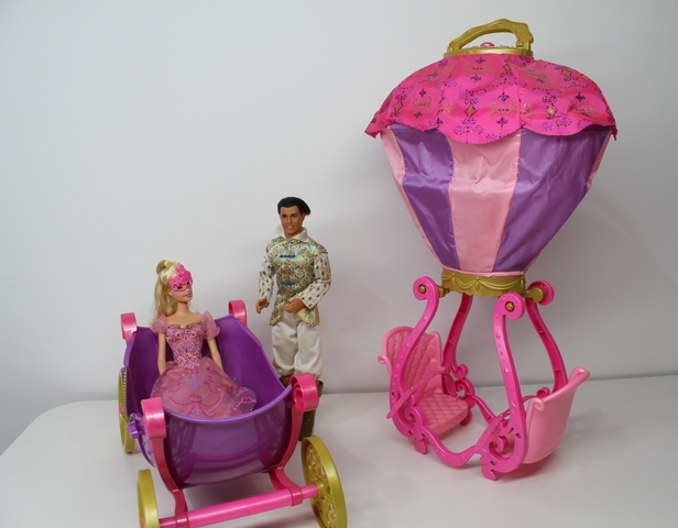 carroza barbie