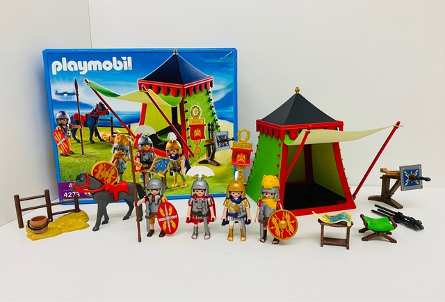 campamento romano playmobil