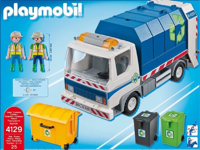 playmobil reciclaje