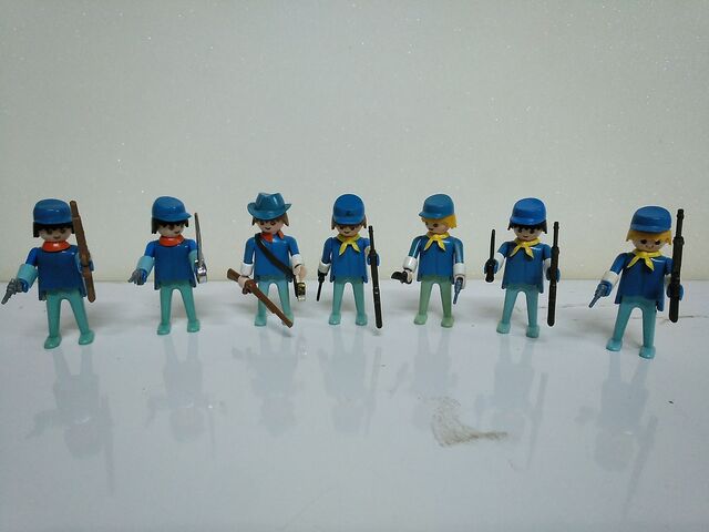 Playmobil soldados oeste hot sale