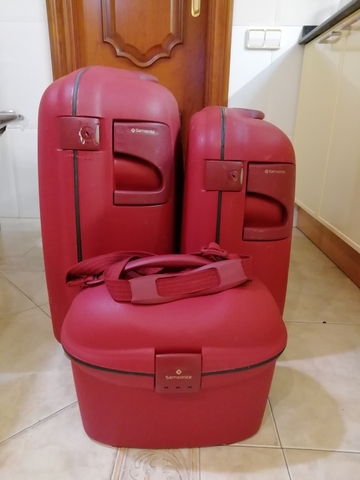 Milanuncios - Juego de maletas Samsonite