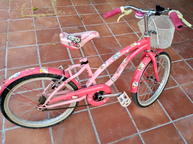 Bicicleta para niña hello kitty new arrivals