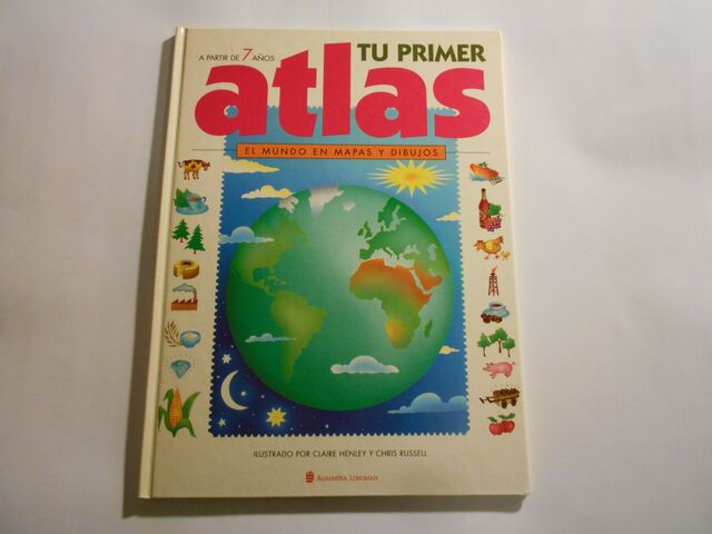 Milanuncios - tu primer atlas(mundo n mapas y dibujos)