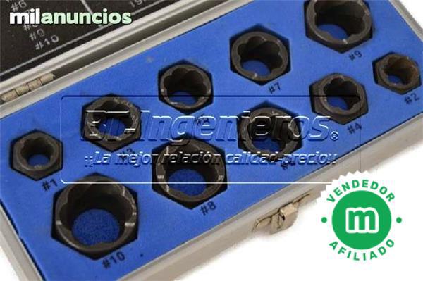 herramienta de eliminación de Peugeot Boxer 20 X 21 Mm Hex Rueda de la aleación Tuerca Perno Tapas Cromado