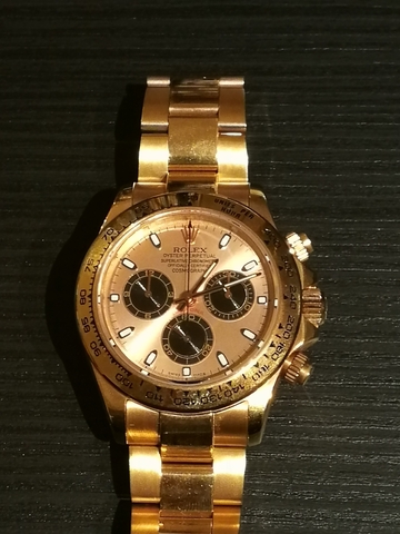 rolex daytona oro precio