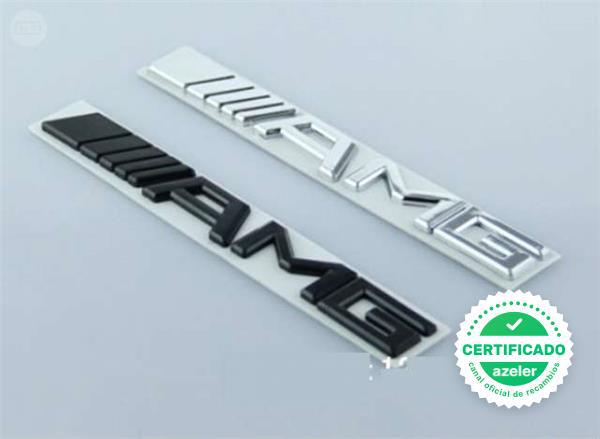 4,52 BLJS 3D AMG Emblem ABS Trasero Maletero Logo Insignia Decoración Calcomanía de Regalo Cromo 18,5 cm