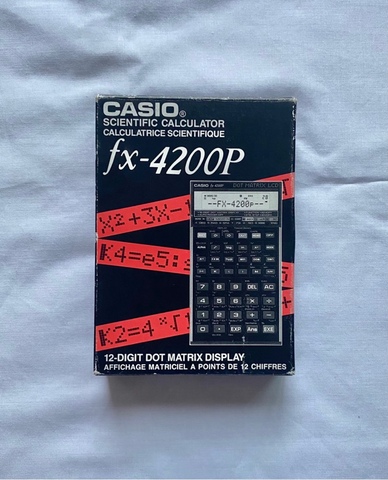 Casio shop fx 4200