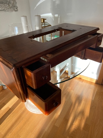 MIL ANUNCIOS.COM - Mueble 5 cajones antigua máquina SINGER