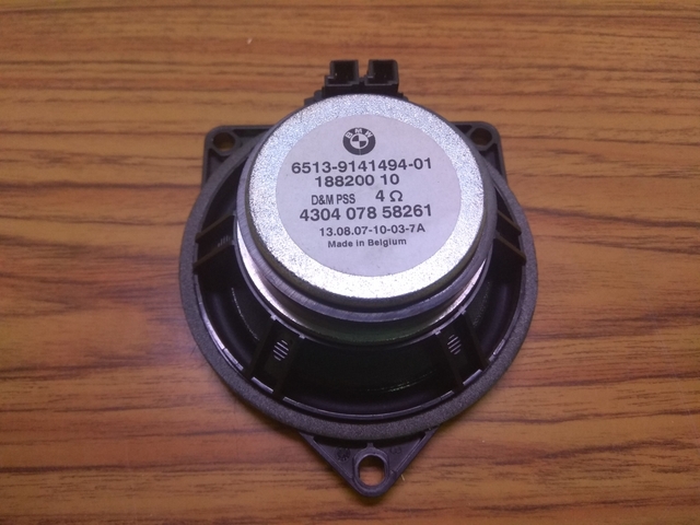 BMW E81 E82 E87 E90 E60 E61 X3 E83 X5 E70 LCI Altavoz estéreo de sonido 9141494