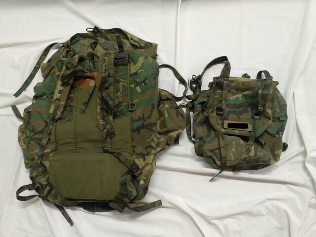 mochila militar española