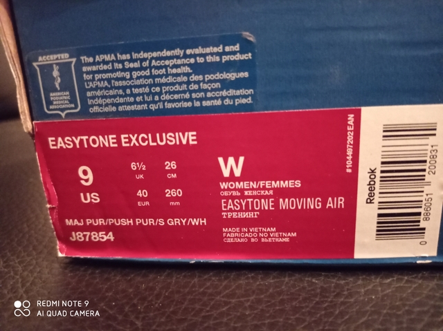 playeras reebok easytone