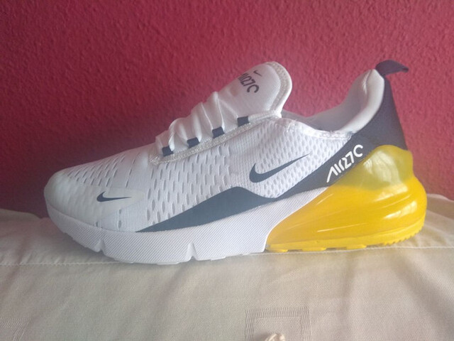 Milanuncios - Nike Air Max 270 Blanca-Amarilla
