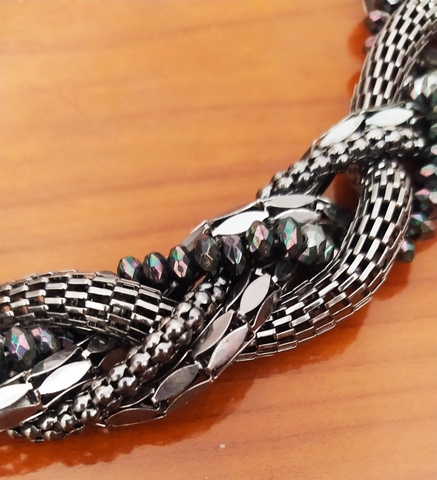 Milanuncios - collar plateado Stradivarius