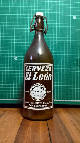 Mil Anuncios Com Botella Antigua Litro Cerveza El Leon