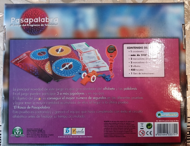 Milanuncios - Pasapalabra. Juego de mesa.