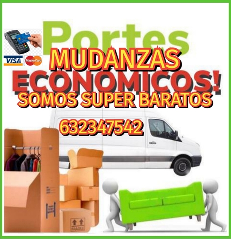 MUDANZAS PORTES TRASLADOS VACIADOS