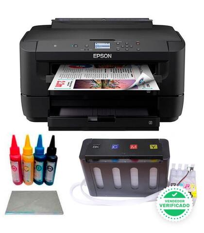 Milanuncios - Impresora sublimaciÓn epson wf-7210 a3 c