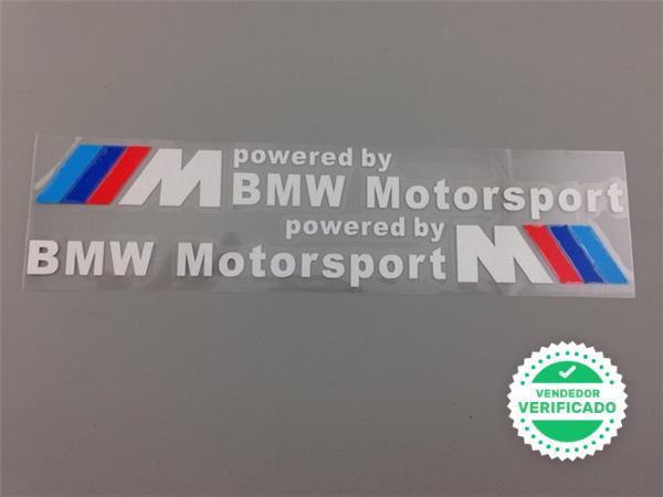 volante y llantas. Lote de 10 pegatinas con logotipo de BM-w M-Tec para salpicadero