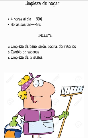 mil anuncios limpiadora