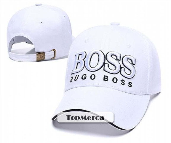 gorras hugo boss blancas