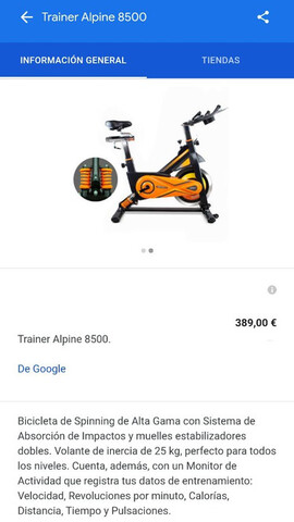 trainer alpine 8500
