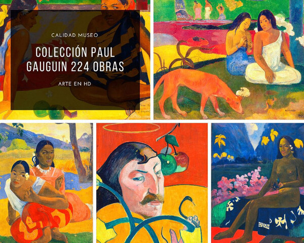 Milanuncios - Paul gauguin 225 obras de arte col. 008