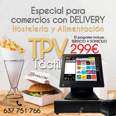 MAQUINAS REGISTRADORAS (TPV) PARA COMERC