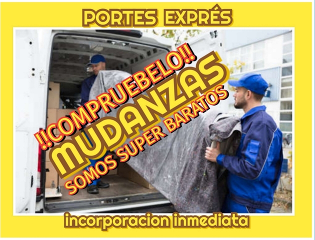 MUDANZAS Y PORTES Y TRANSPORTE