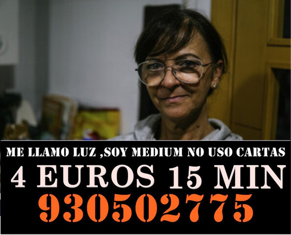 MEJOR VIDENTE BUENA BARATA  4  X15 MIN