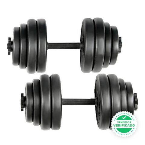 DOS MANCUERNAS MUSCULACIóN 30 KG PESO