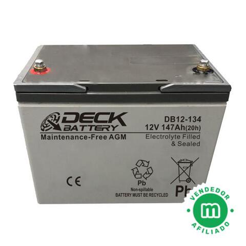 Batería AGM 12v 63Ah  Deck Sellada DB12-60 - Baterias web