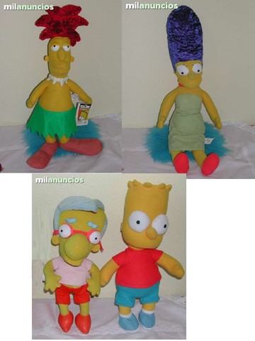 peluches de los simpson