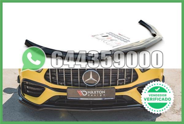 SPOILER DELANTERO MERCEDES C W203 NEGRO MATE - AMP Motorsport