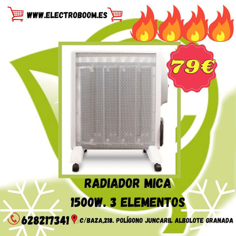 Milanuncios - RADIADOR MICA GRUNKEL 1500W