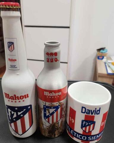 Milanuncios - taza atletico de madrid vaso jarrat