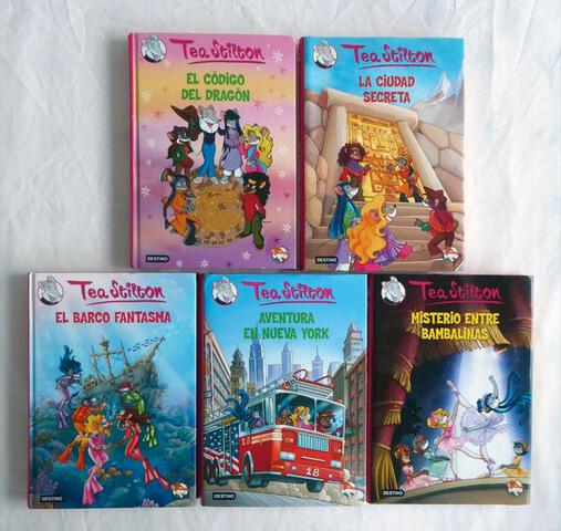 lote 9 libros tea stilton - Buy Used fairy tale books on todocoleccion