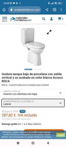 Inodoro roca Access blanco - A342237000