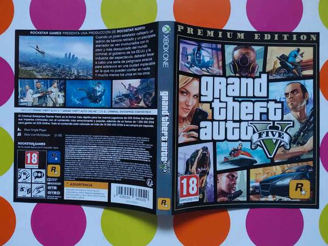 Duża Mapa Papierowa GTA V 5 PS3 XBOX ONE - 11235888385 - oficjalne archiwum  Allegro