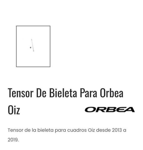 Tensor bieleta best sale orbea oiz