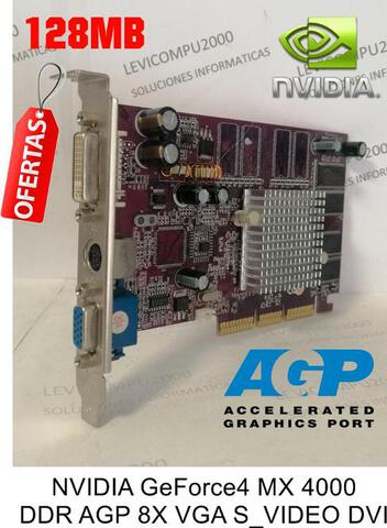 Milanuncios 128MB NVIDIA GeForce4 MX 4000 DDR AGP 8X