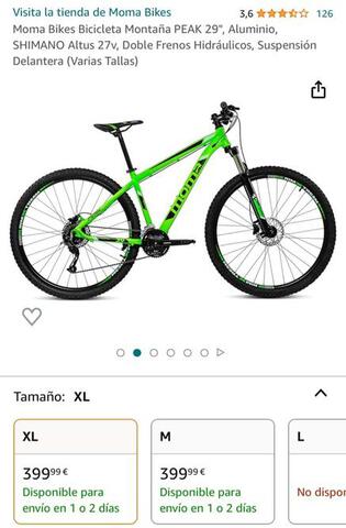 Moma bikes bicicleta montaña best sale peak 29