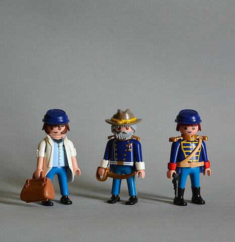 Milanuncios Playmobil Soldados Nordistas